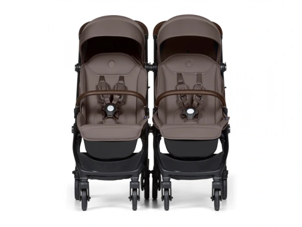 Connect Mini 2x kočík s madlom Taupe 1