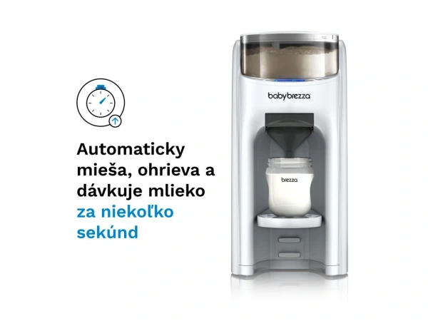 Baby Brezza Formula Pro Advanced All White - prístroj na prípravu dojčenského mlieka 2