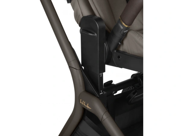 KikkaBoo Kočík 2v1 Goya Platinum MOCCA 8