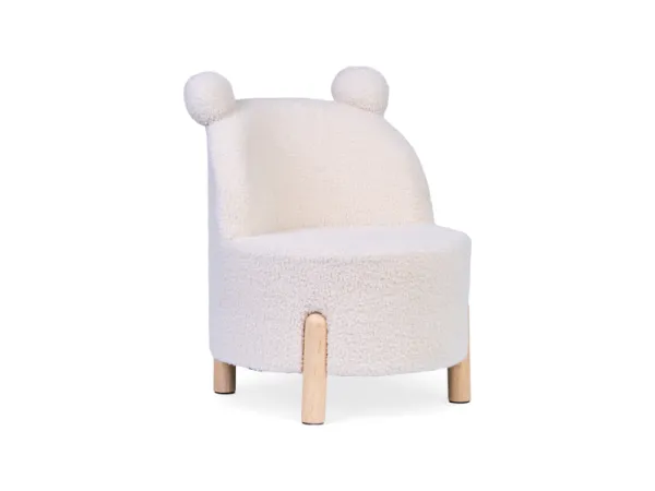 Kreslo detské Teddy Off White 2