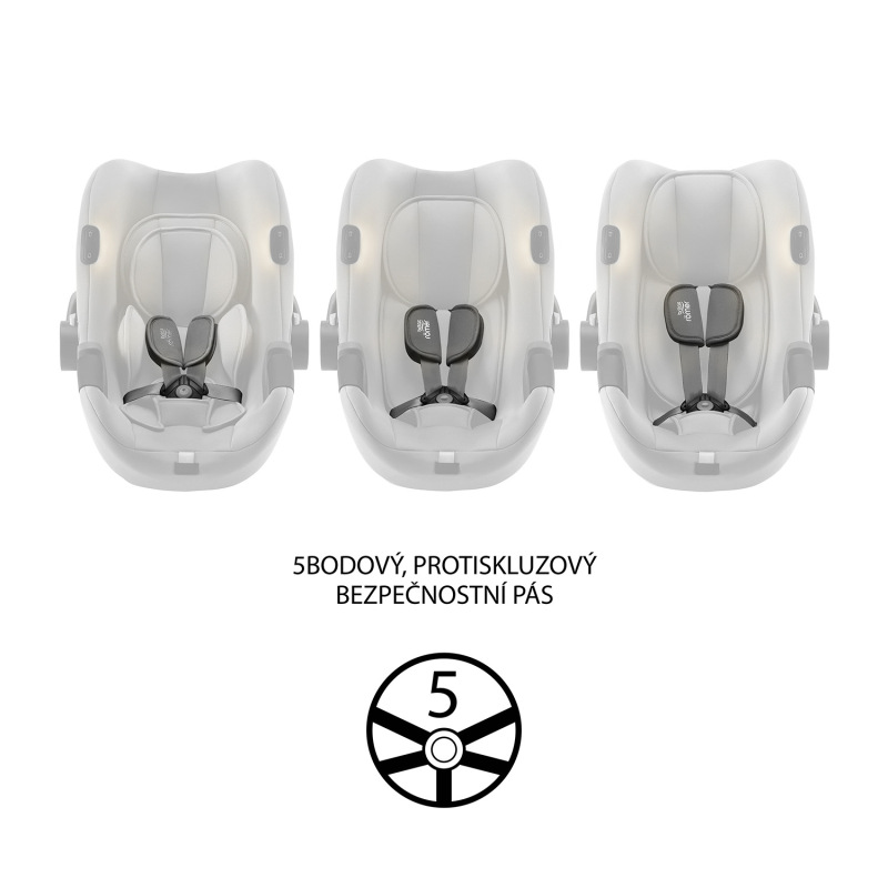 Autosedačka Baby-Safe iSense, Nordic Grey 5