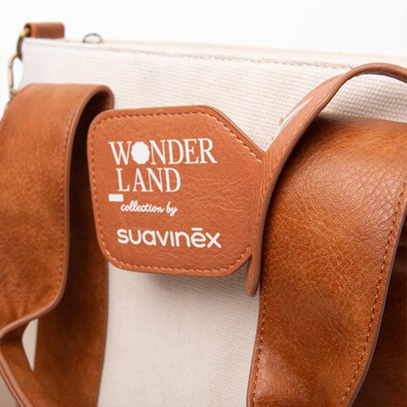 Suavinex WONDERLAND PŘEBALOVACÍ taška TOTE BEIGE