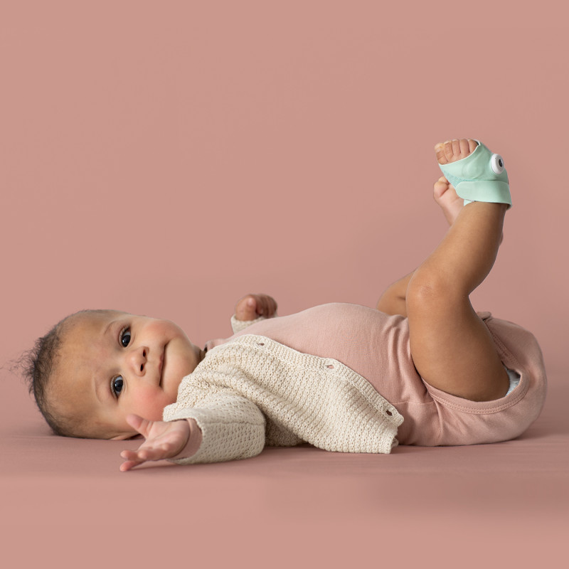 OWLET DREAM SOCK - MINT inteligentná ponožka 11