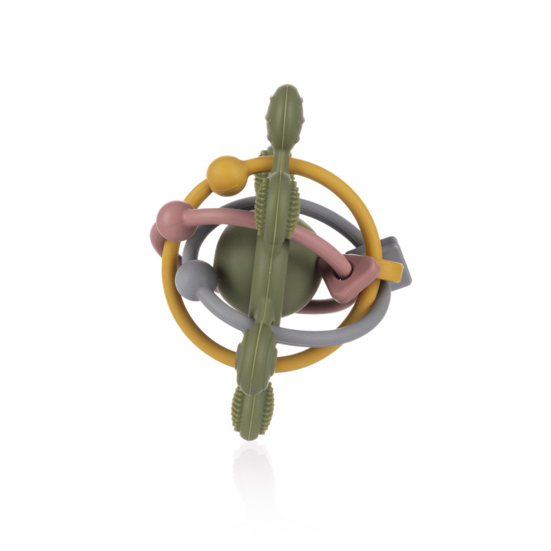 Silikónová hrkálka, Multicolor 10