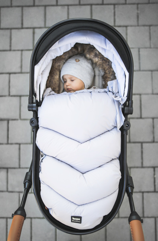 Zimný fusak Fluffy, Foggy Grey 3