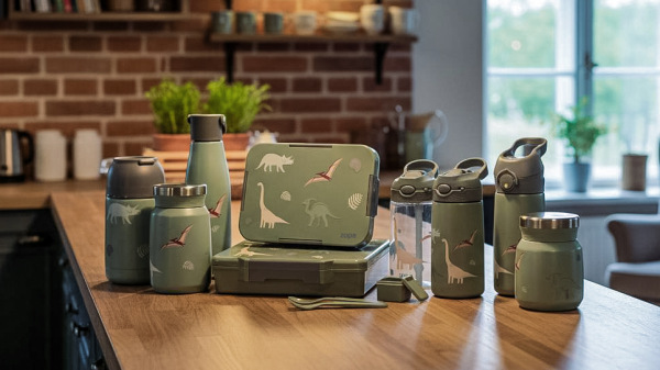 Termoska na pitie Sport 400 ml, Dino 4