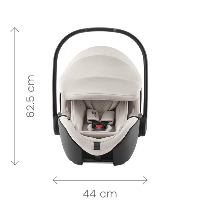 Set kočárek Smile 5Z + hluboká korba + autosedačka Baby-Safe PRO + Vario Base 5Z Lux, Soft Taupe