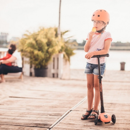 Scoot & Ride Detská kolobežka Highwaykick 3 LED peach 4
