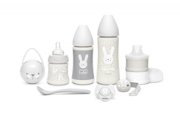 Premium novorozenecký set HYGGE - šedá