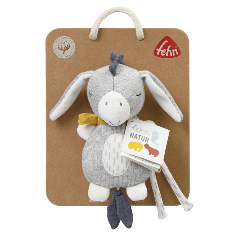 Hrací hračka oslík, FehnNatur 2.0 2
