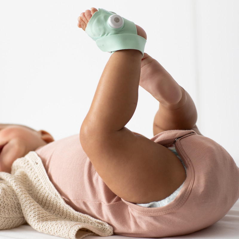 OWLET DREAM SOCK - MINT inteligentná ponožka 12