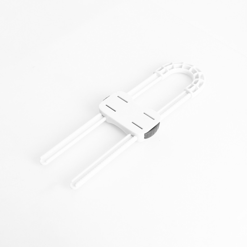 Zámok na úchyty skriniek 2ks, white 3