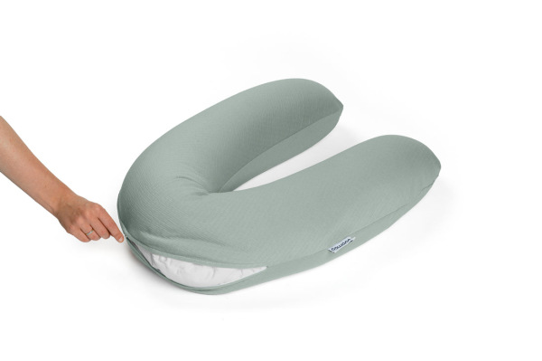 Poťah na multifunkčný dojčiaci vankúš Buddy, Jersey Green 1