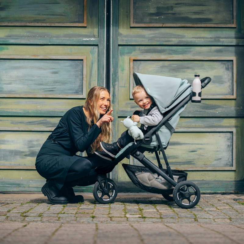 THULE Spring 2 kompaktný športový kočík – Mid Blue 4