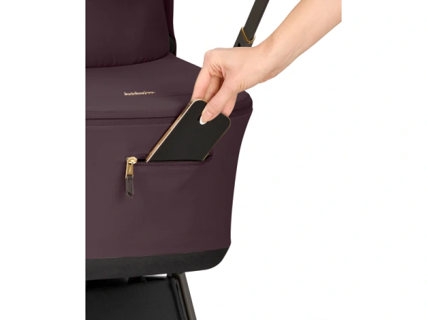 KikkaBoo Kočík 2v1 Goya Platinum MERLOT 13