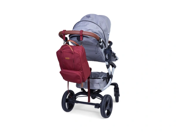 Prebaľovací batoh Family Club Signature Urban Burgundy 9