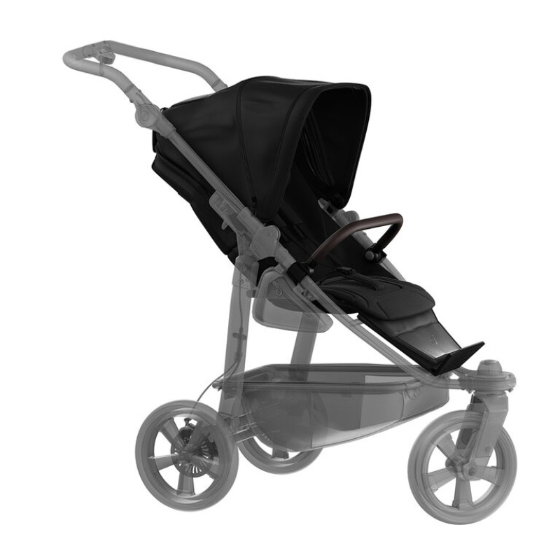 Tfk stroller seat unit mono/pro black