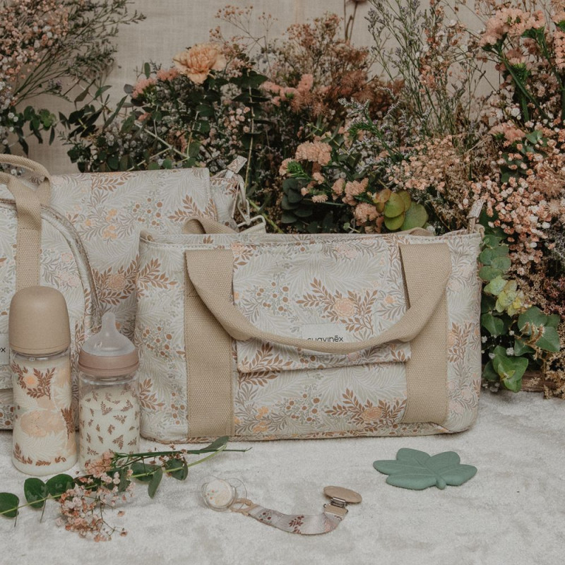 SUAVINEX | HRYZÁTKO POETRY list - zelený 3