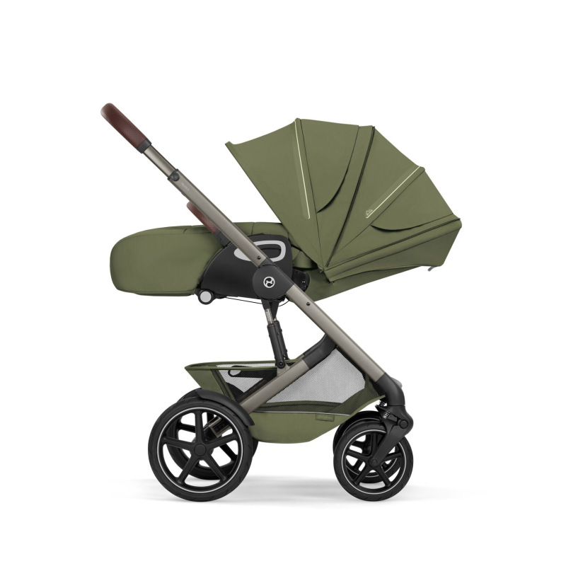 TALOS S LUX BLK 2026 + hlboká skladacia vanička - MOOS GREEN 6