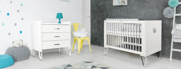 KLUPS BLANKA postieľka biela 120x60 1