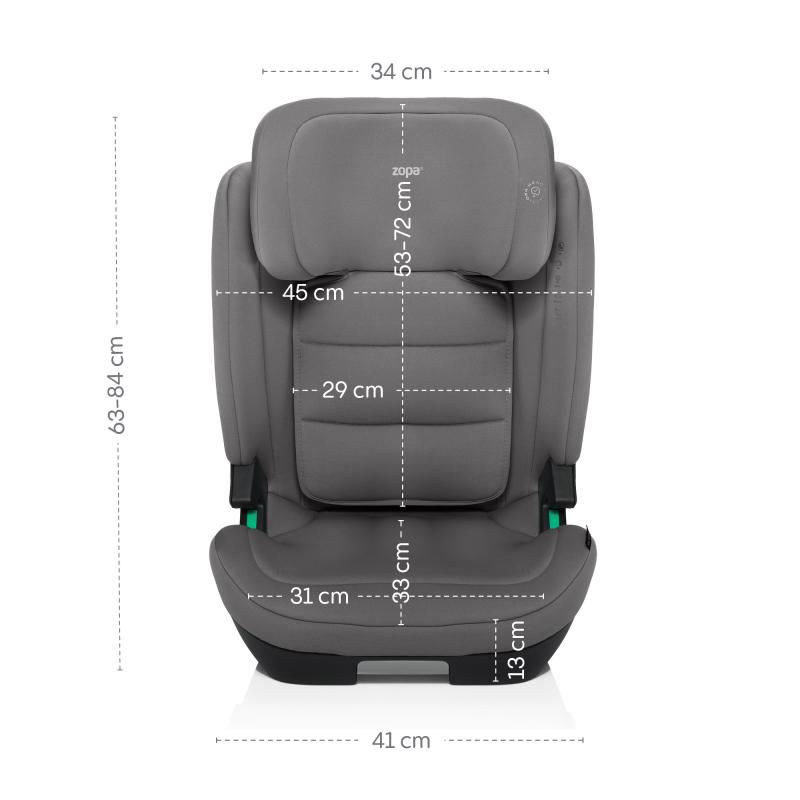 Autosedačka Matrix S i-Size, Aquatic Green