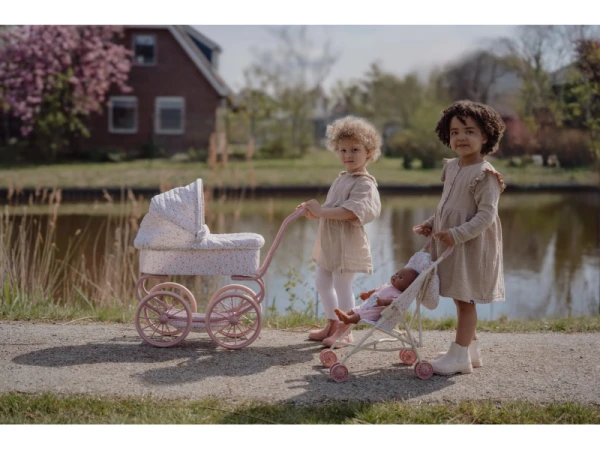 Kočík pre bábiky Soft Flowers 10
