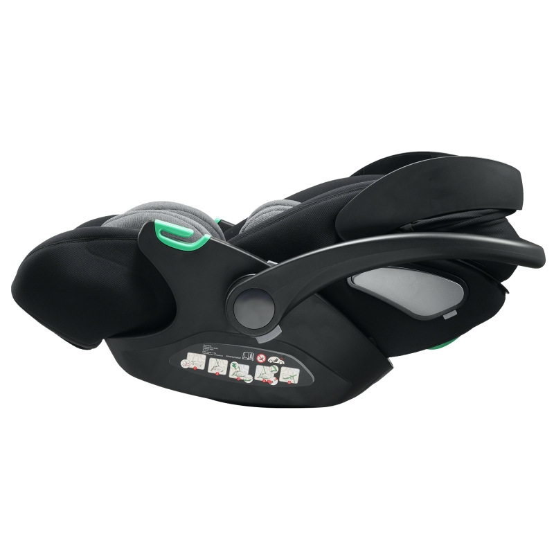 Cozy N Safe AVALON i-Size 360° autosedačka vr. ISOFIX bázy, Black/Grey 2025 3