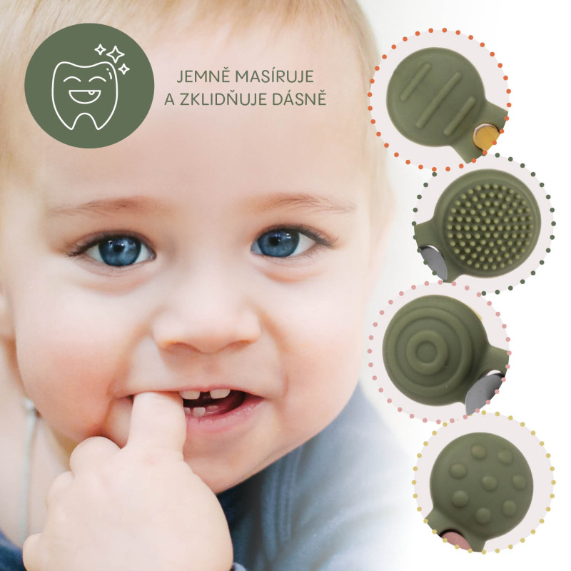 Silikónová hrkálka, Multicolor 3