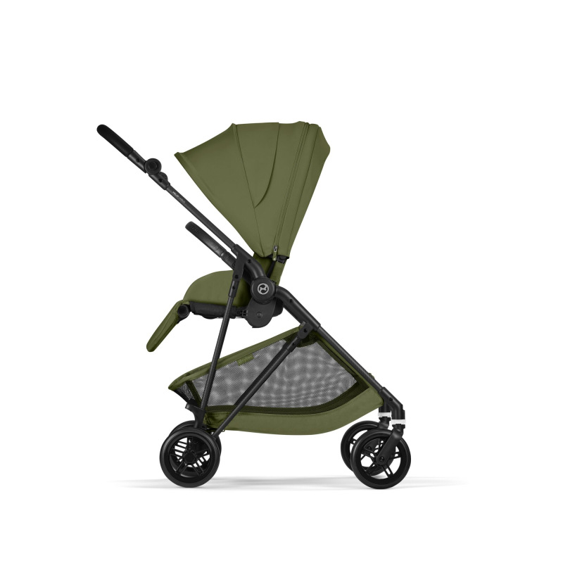 Cybex Melio Carbon 2026 - MOSS GREEN, ľahká bugina 3