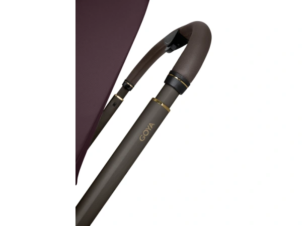 KikkaBoo Kočík 2v1 Goya Platinum MERLOT 16