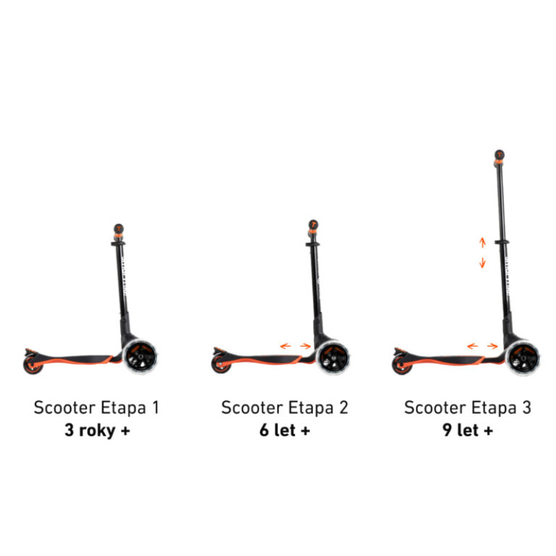 smarTrike Xtend Scooter 2025 orange 3