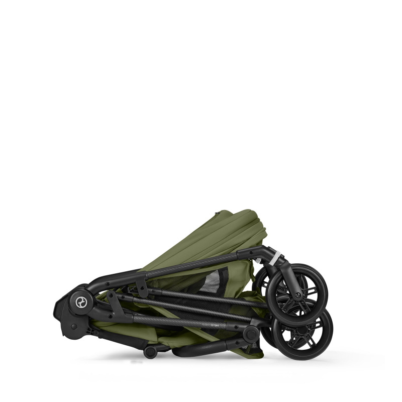 Cybex Melio Carbon 2026 - MOSS GREEN, ľahká bugina 12