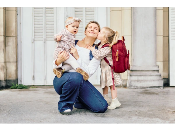 Detský batoh Mini Club Signature Burgundy 7