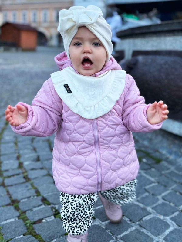 Detská čiapka / Turban s Mašľou, MADEIRA SMOTANOVA. 2