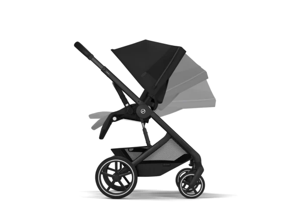 Cybex Balios S LUX + pevná vanička Cot S Lux 2026 - Moon Black 6