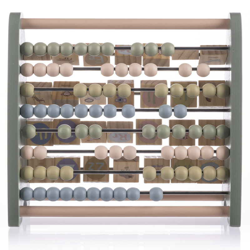 Drevené obojstranné počítadlo 6