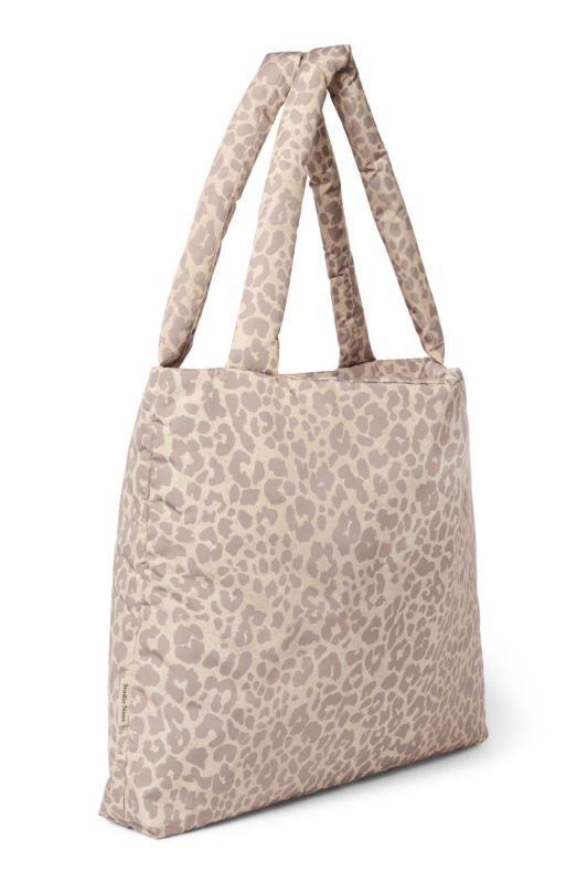 STUDIO NOOS - Puffy MOM BAG - prebaľovacia taška | Cream Leopard 1
