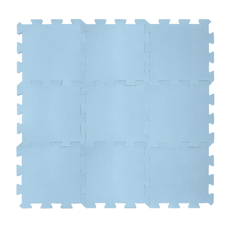Penová podložka Puzzle 30x30 cm 9ks, Floral Blue 6