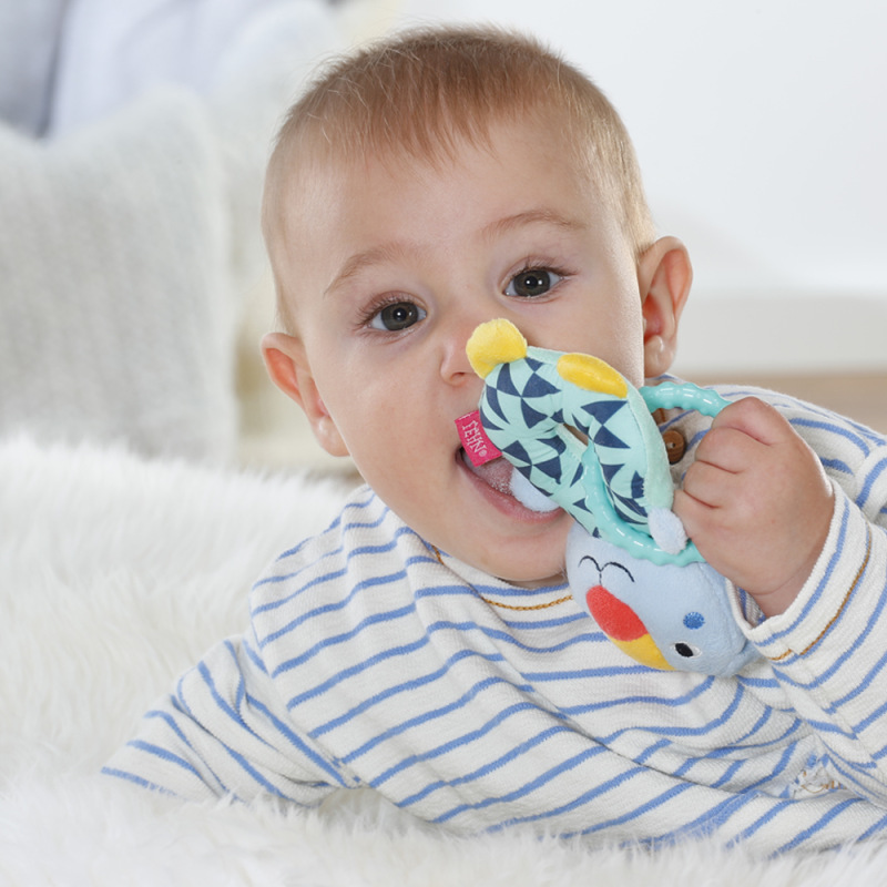 Plyšový kroužek kočička, Color friends 4