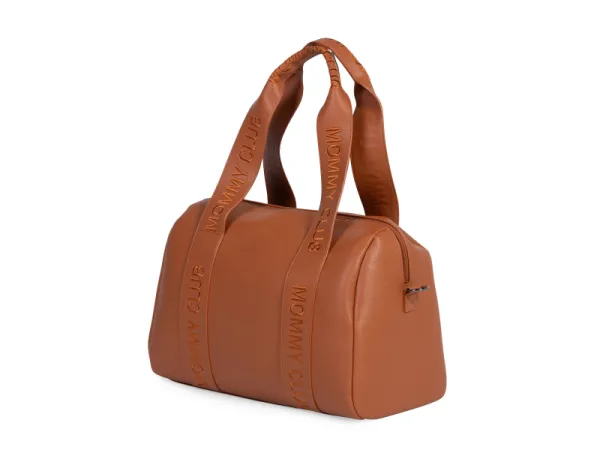 Prebaľovacia taška Mommy Club Signature Vegan Leather Brown