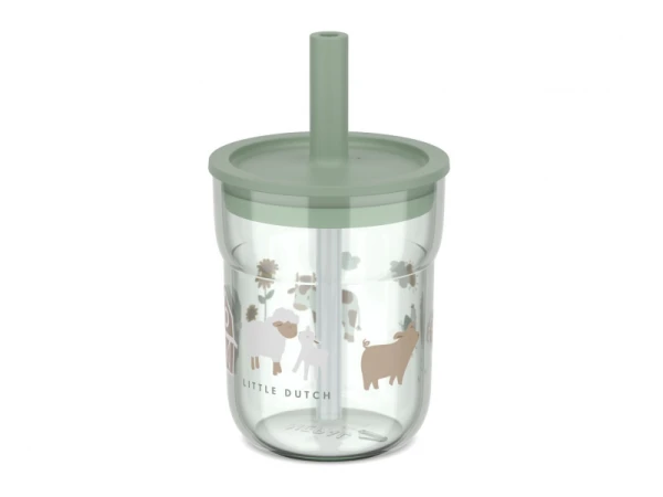 Téglik so slamkou 250 ml Farma