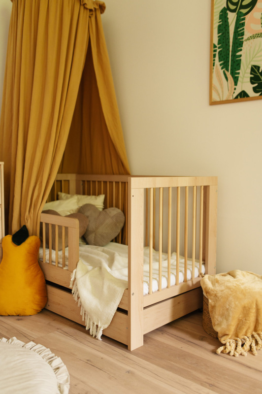 KLUPŚ Postieľka 140x70 OLIVIA buk 1