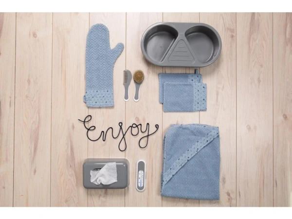 Bébé-Jou Hrebeň a kefka Griffin Grey 1