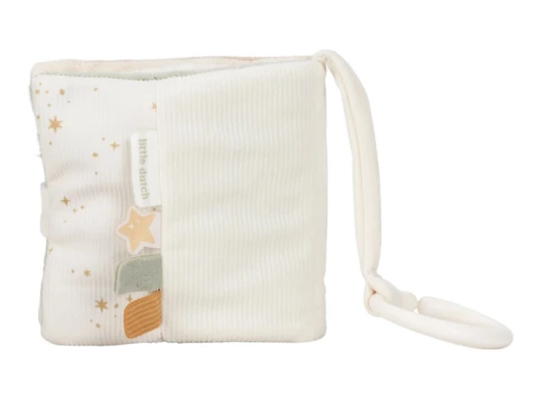 Závesná textilná knižka s aktivitami Newborn Naturals 1