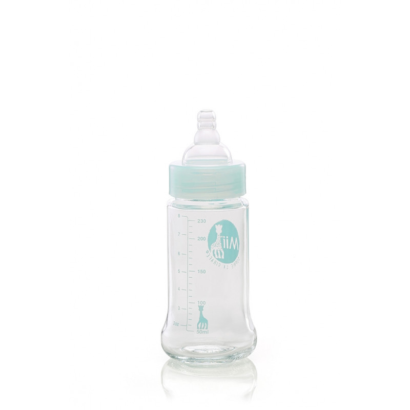 Mii Sophie la girafe dojčenská fľaša 230ml - sklenená 3