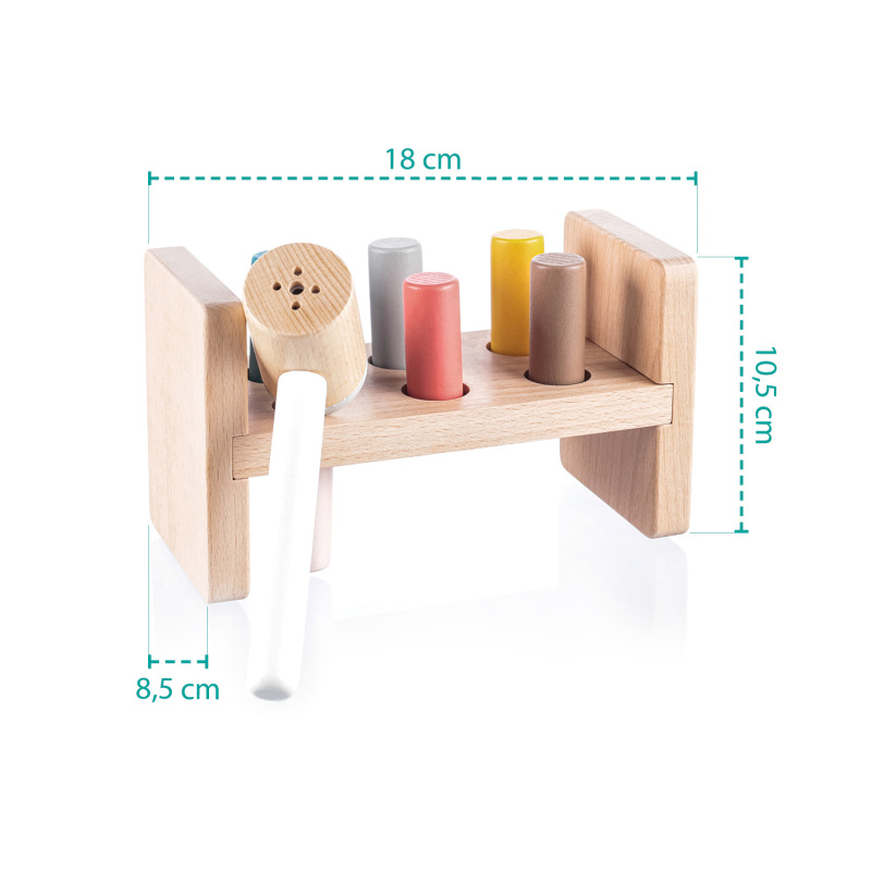 Dřevěná zatloukačka, Nailer 5