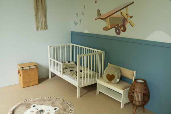 Posteľ KLUPŚ FRANIA, biela, 120x60 1