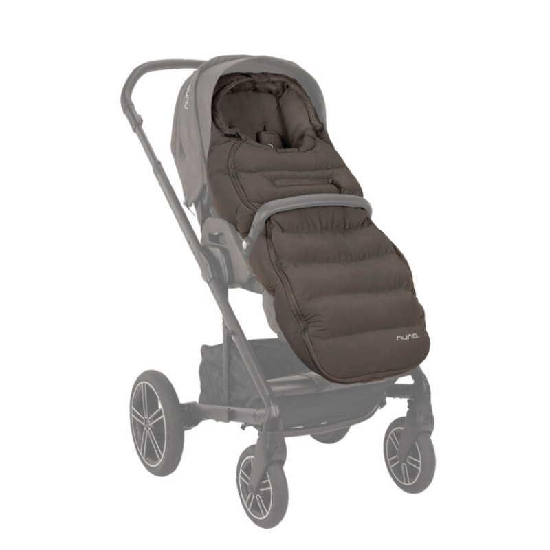 Nuna winter stroller set footmuff & gloves w/bag thunder 2