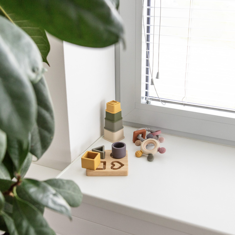 Silikónové multifunkčné hryzátko, Multicolor 4