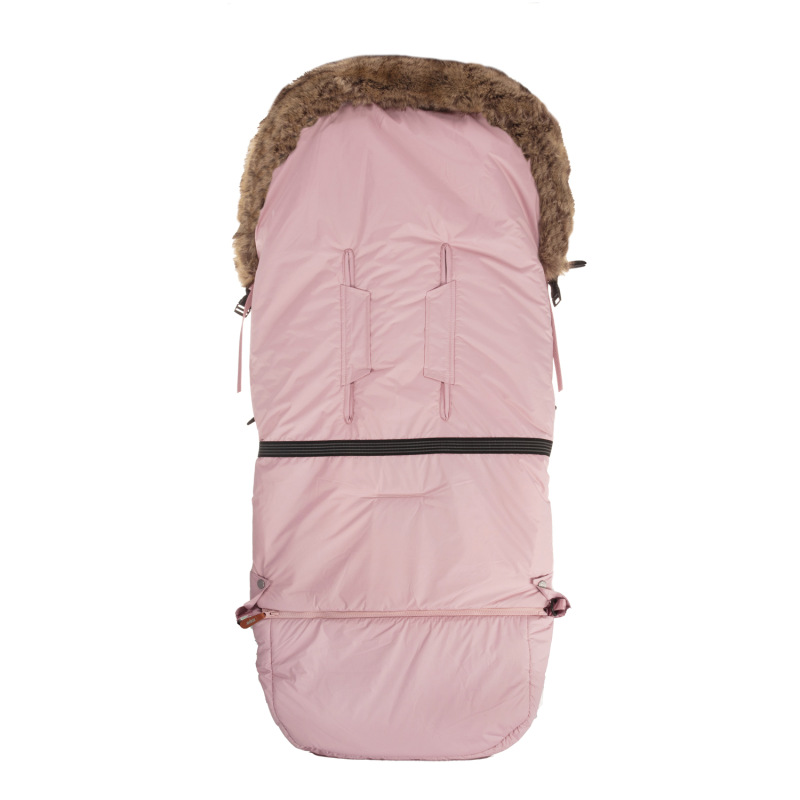 Zimný fusak Fluffy Combi, Old Pink 8